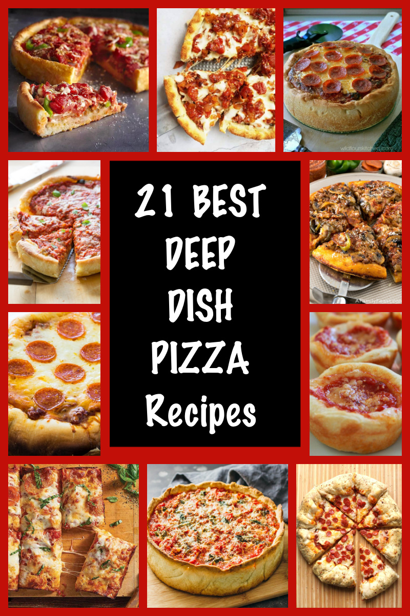 collage deep dish pizza recipes