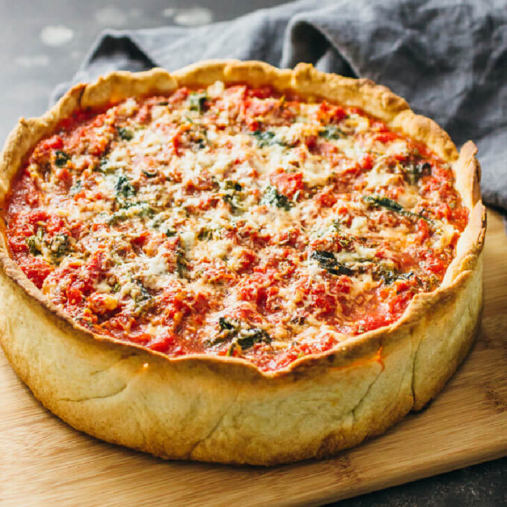21 Best Deep Dish Pizza Recipes - Recipes For Holidays