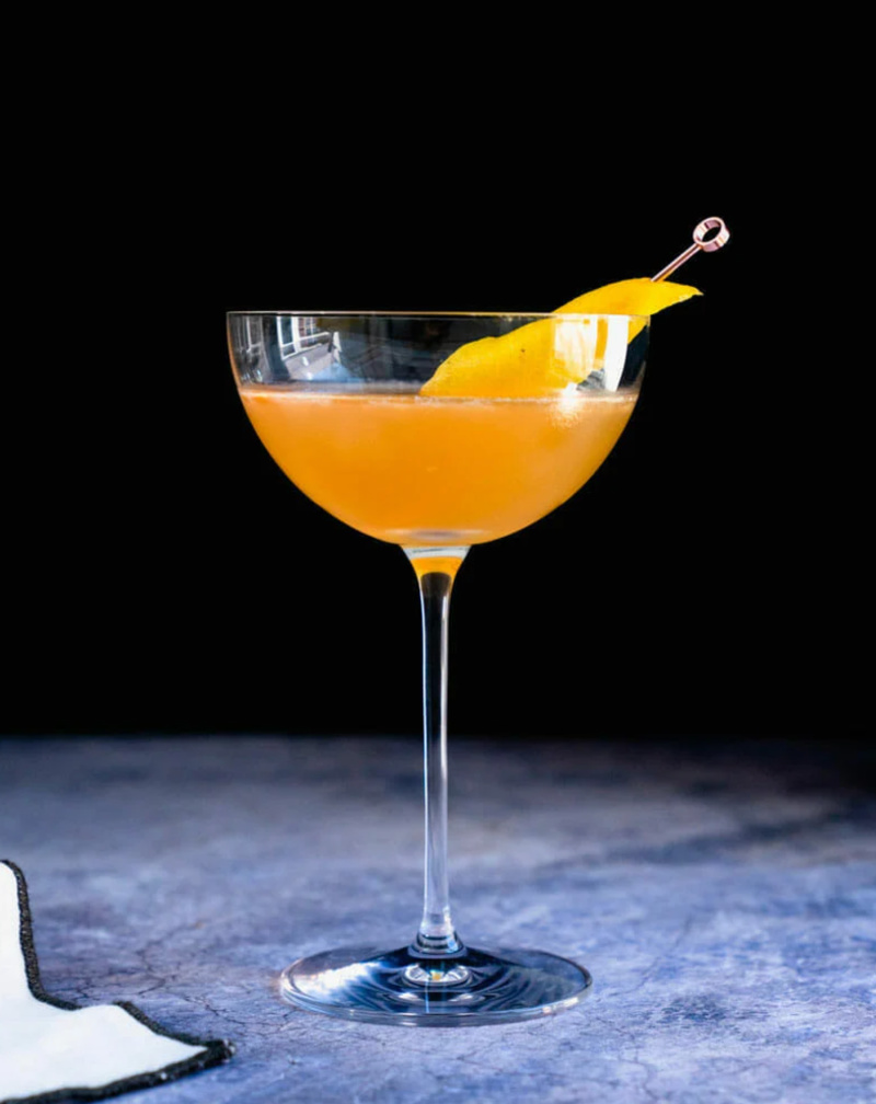 bourbon sidecar cocktail