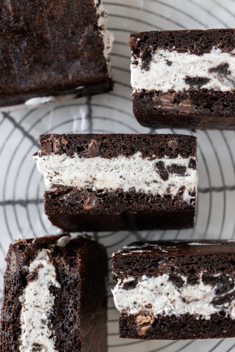 oreo ice cream sandwiches