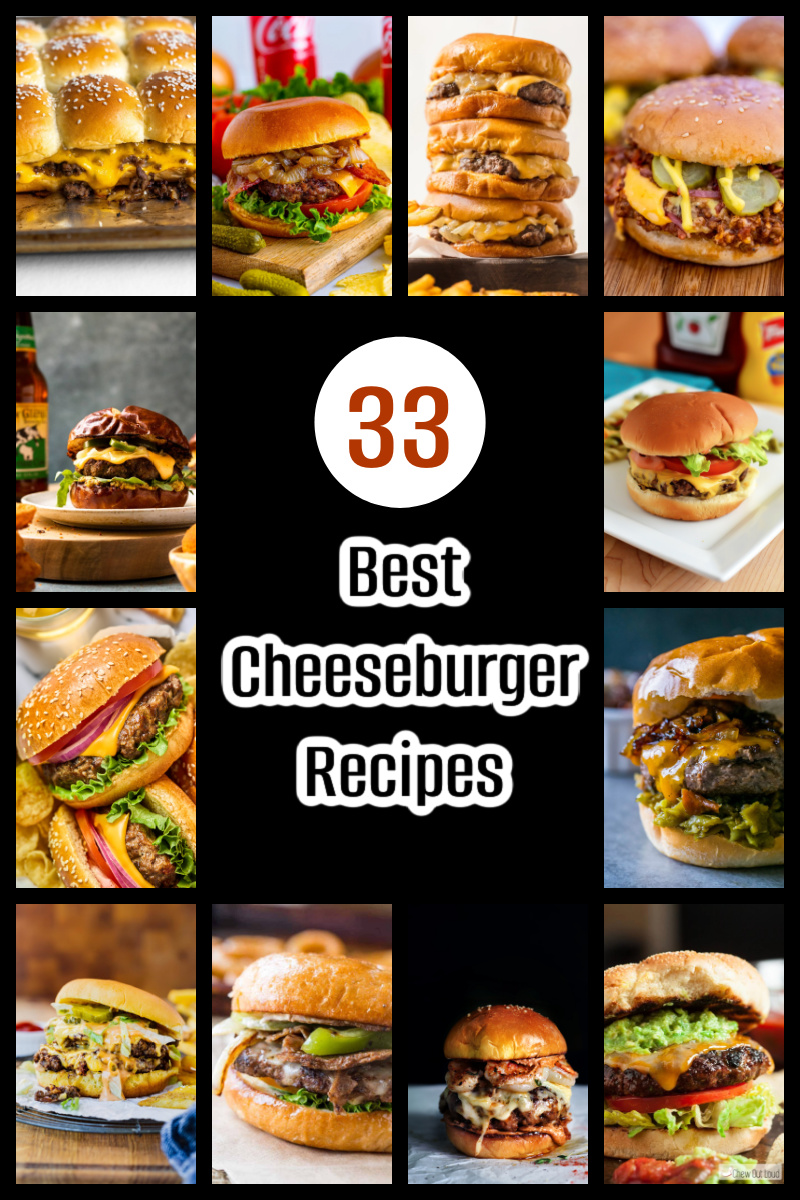 collage best cheeseburger recipes