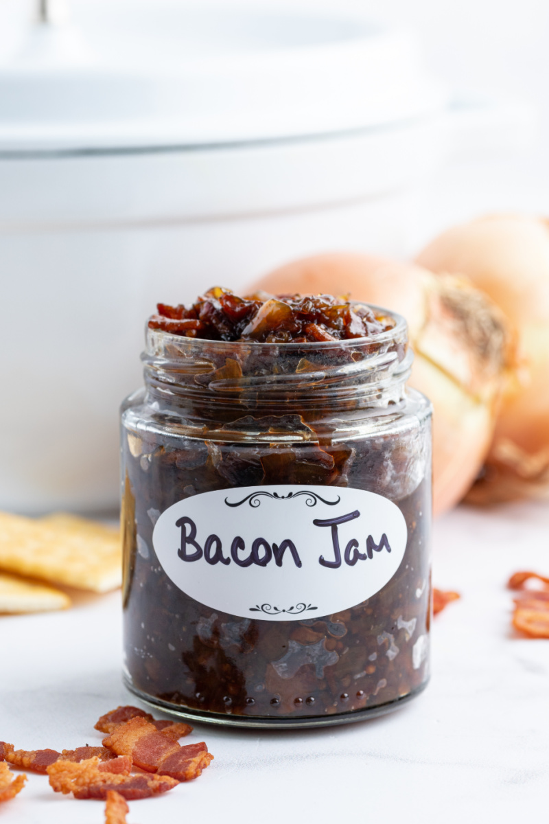 jar of bacon jam