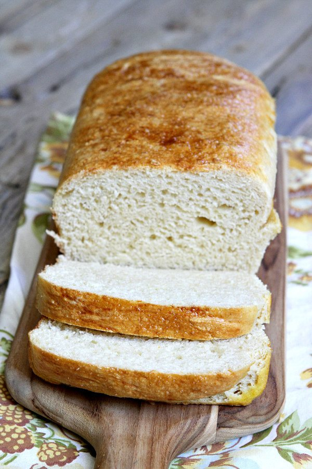 rich egg and butter bread sliced open