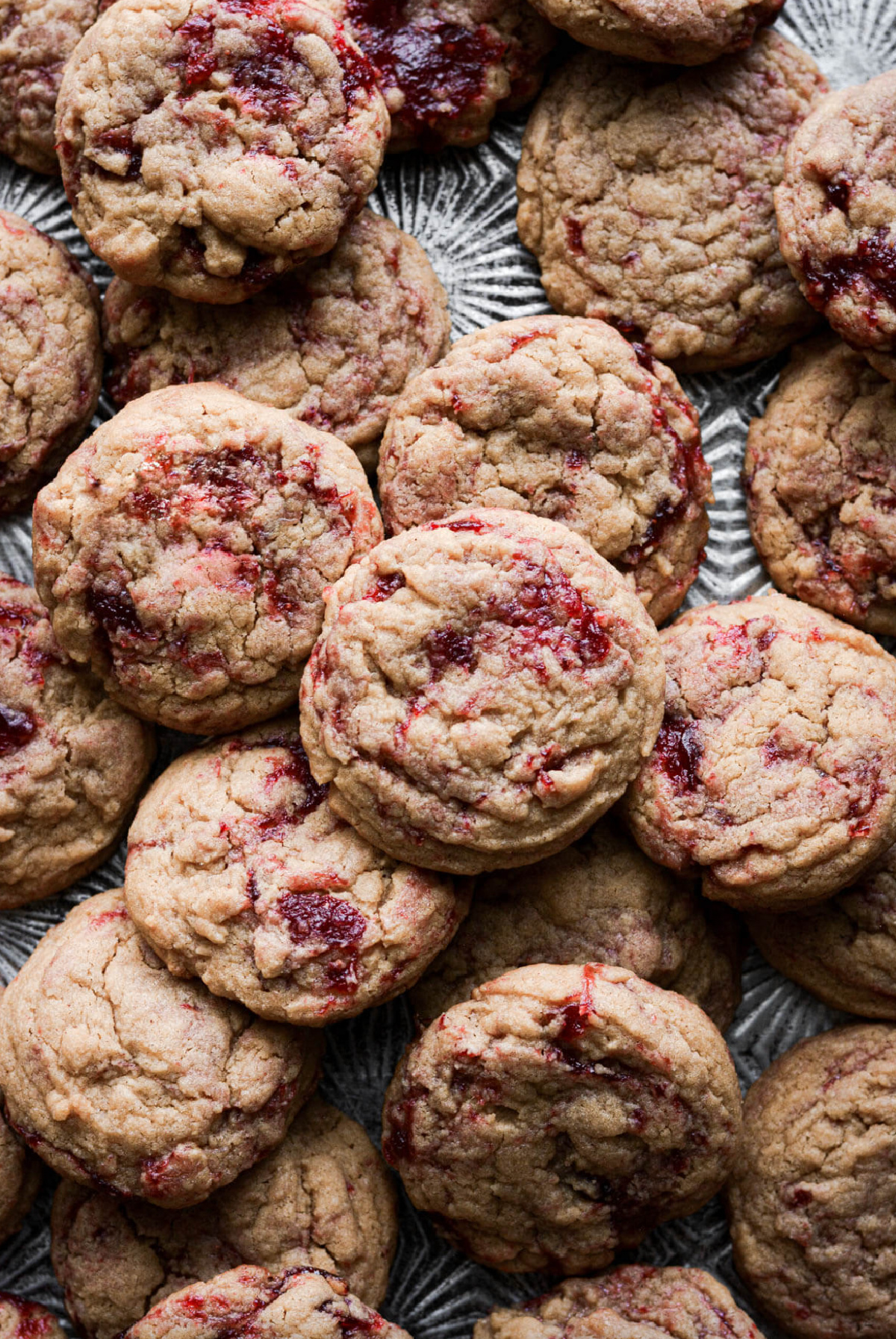 high altitude peanut butter and jelly cookies