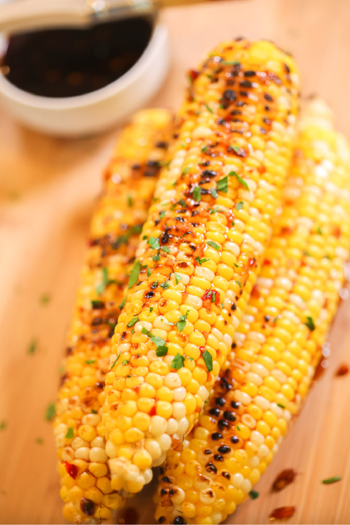 stack asian corn on the cob